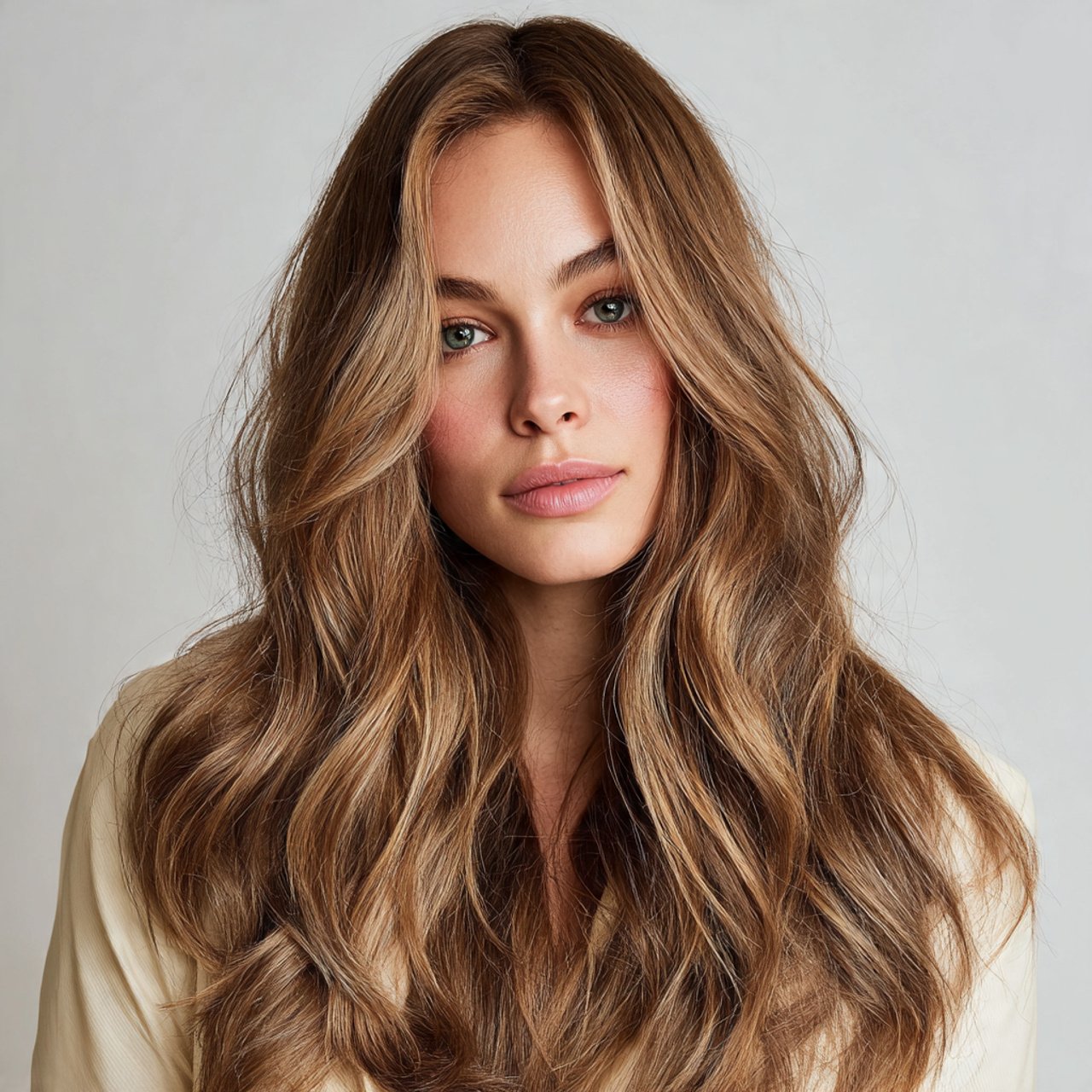 Caramel Beige Hair Ideas