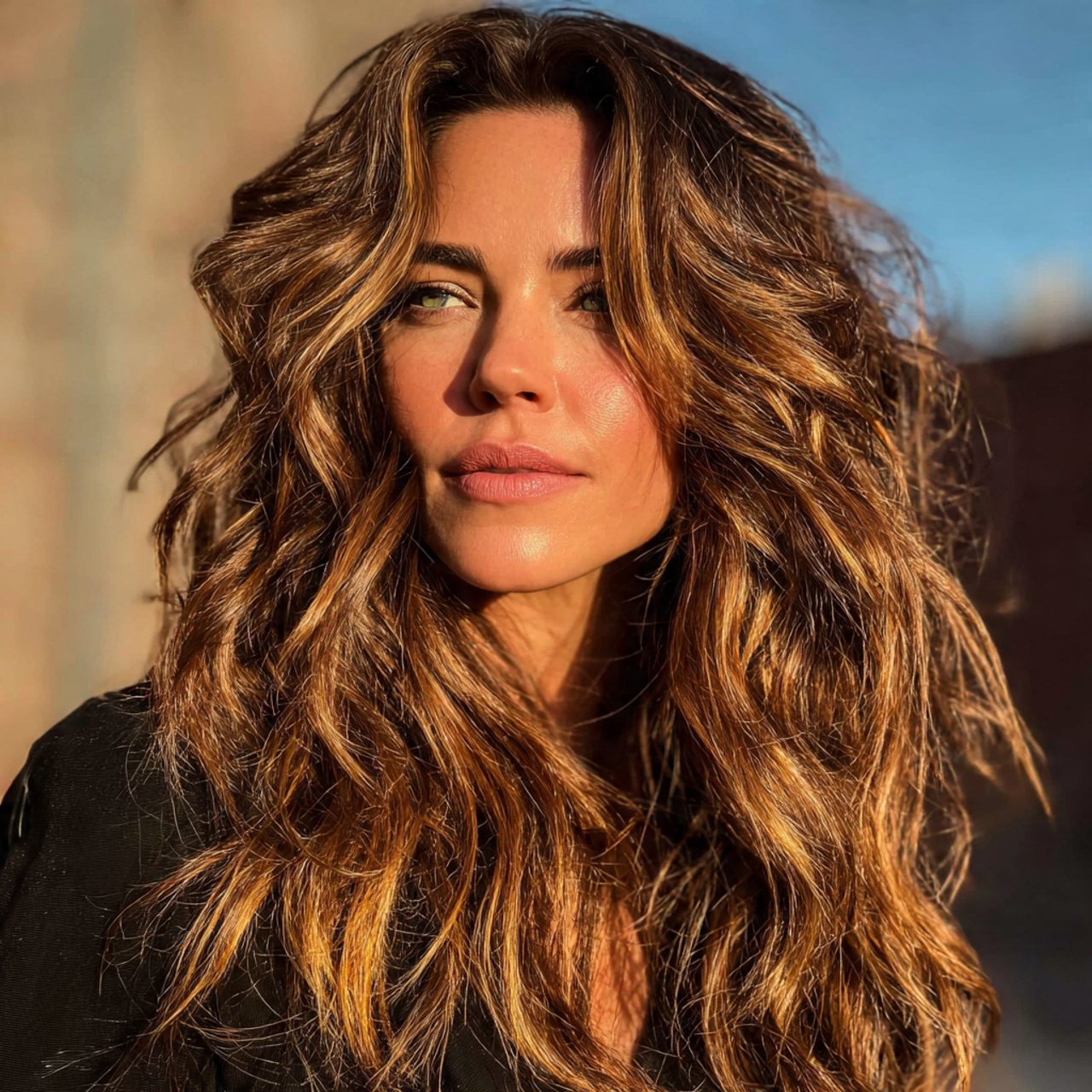 Golden Caramel Highlight Ideas