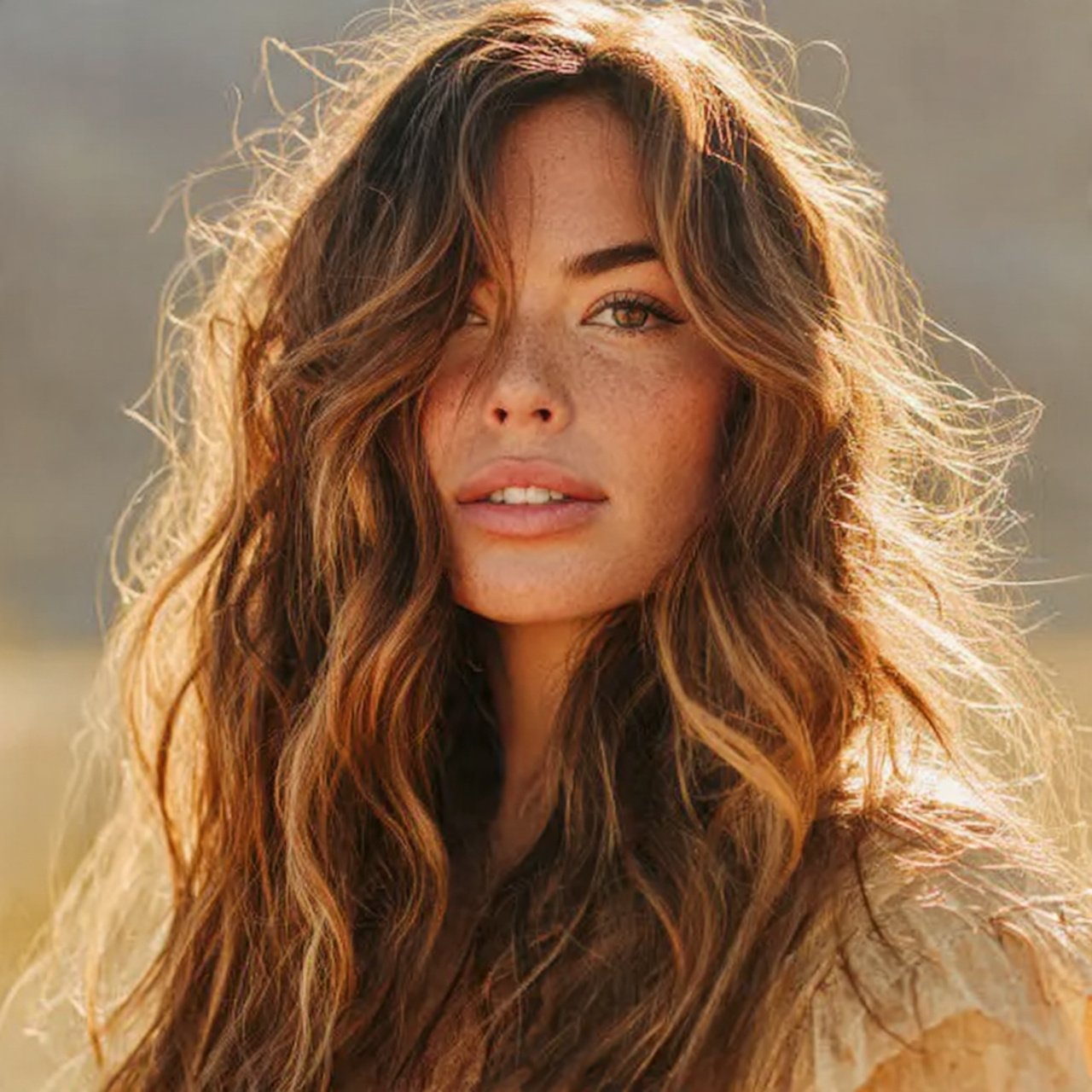 Caramel Sun-Kissed Hair Ideas