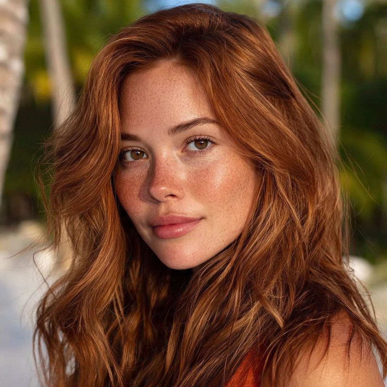 Natural-Looking Caramel Hair Ideas