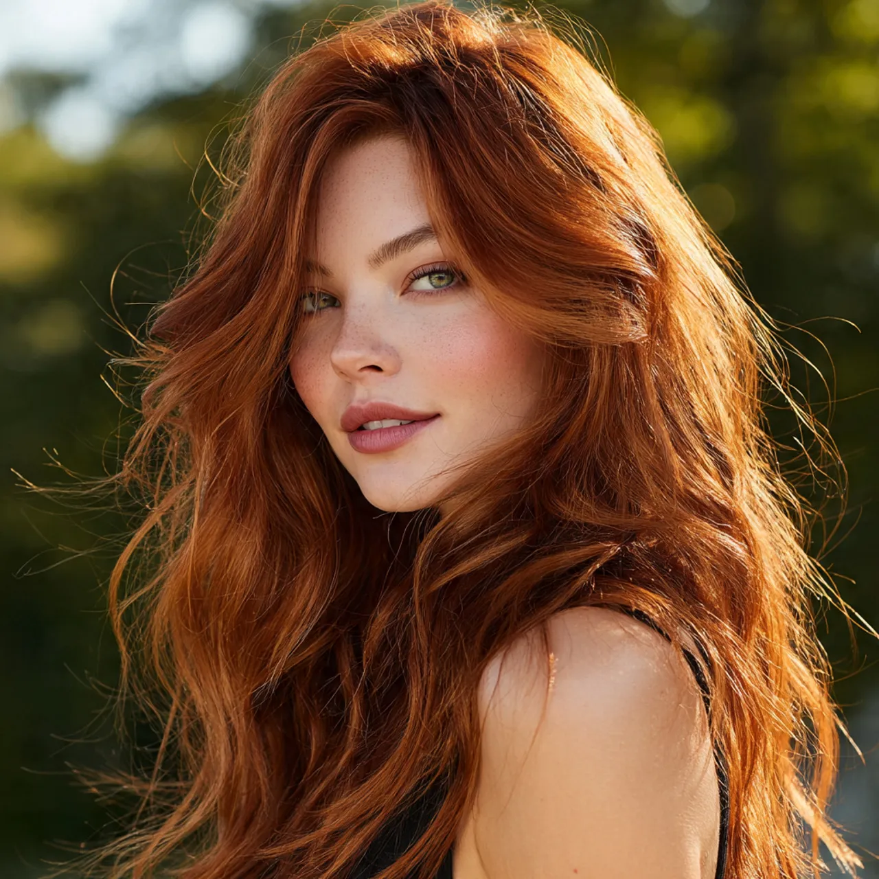 Auburn Hair Color Ideas