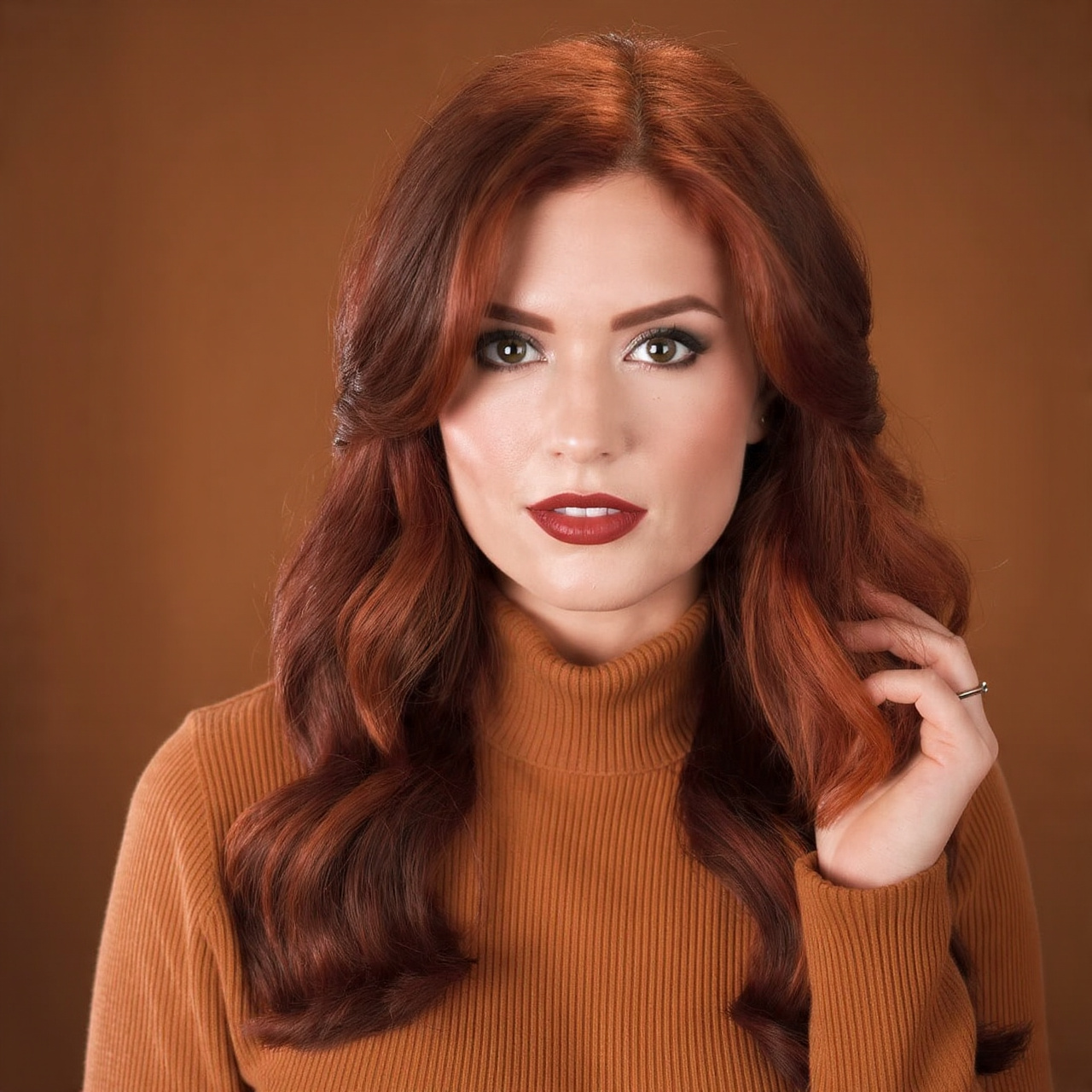 Auburn Hair Ideas for Fall-Inspired Looks