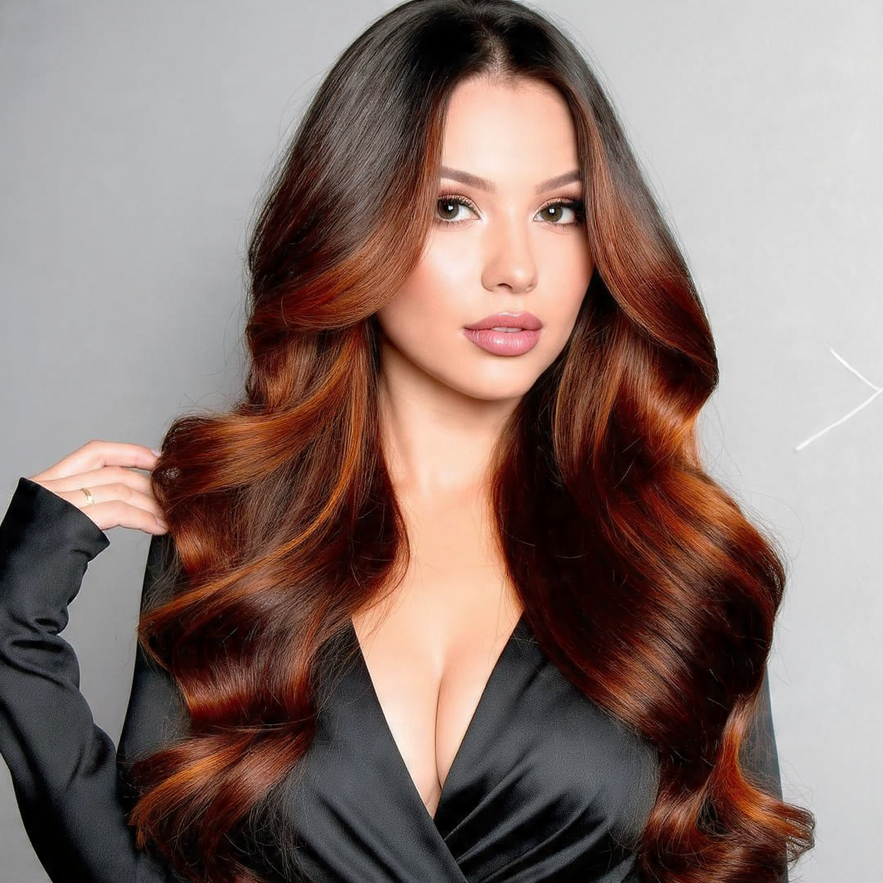 Auburn Hair Ideas for Long Hair