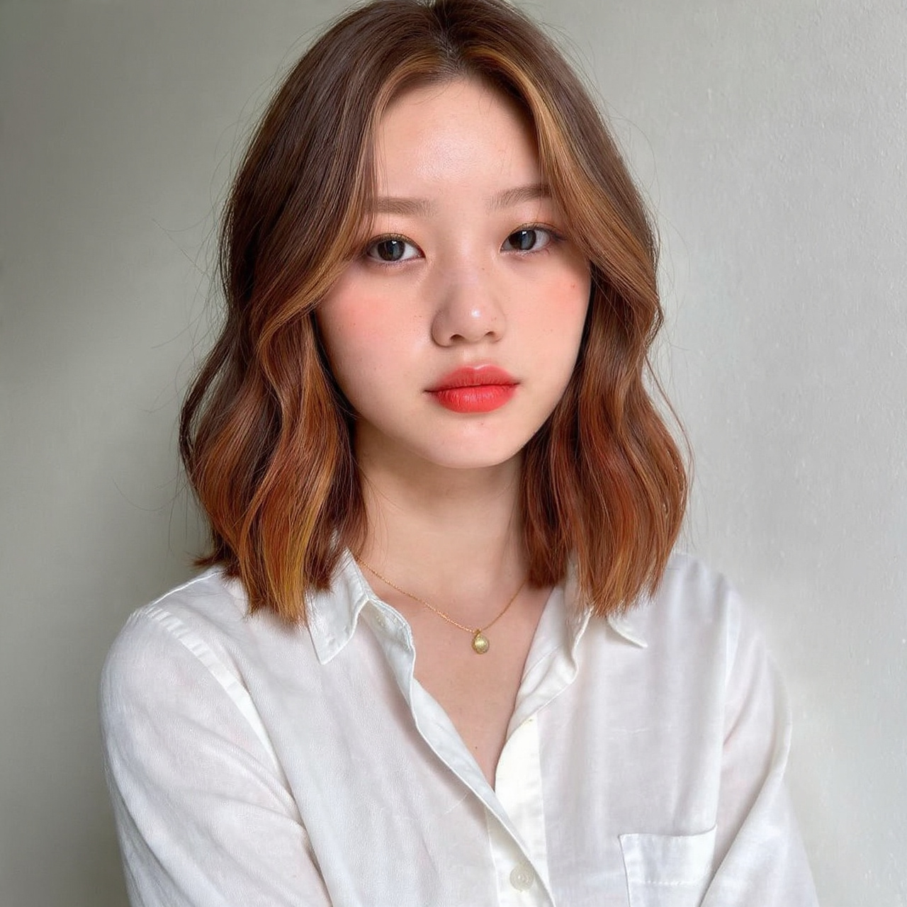 Auburn Hair Ideas with Honey Undertones