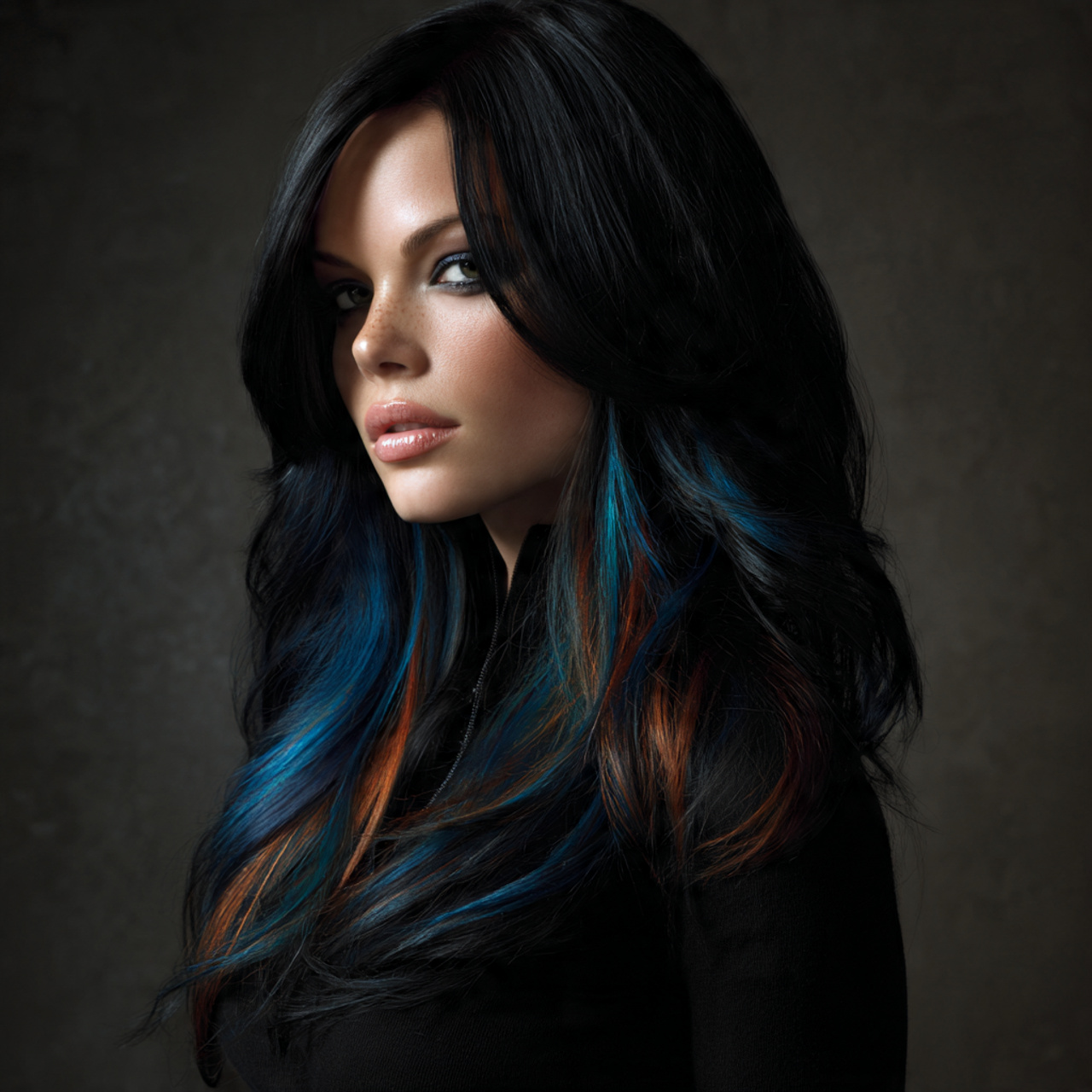 Black Hair Calico Color Ideas