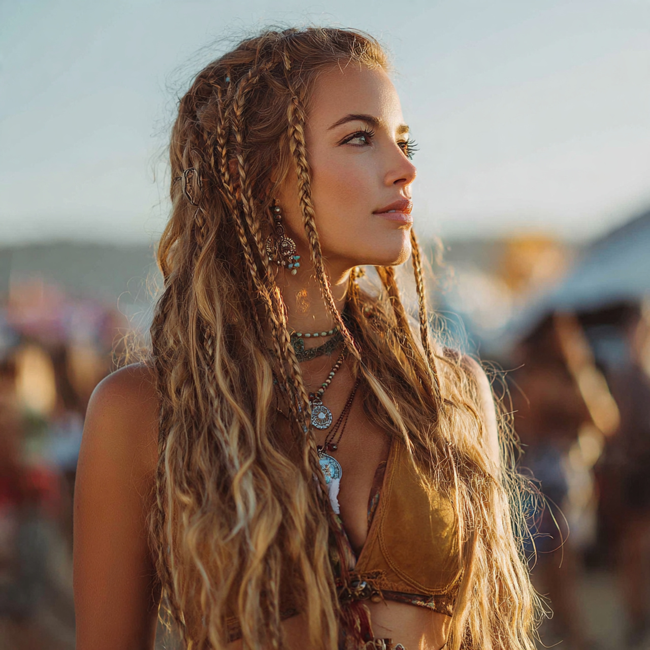 Boho Braids Long Hair Ideas