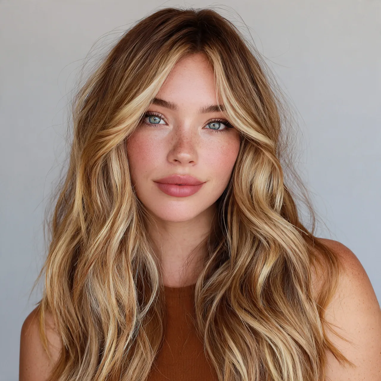 Face-Framing Highlight Hair Color Ideas