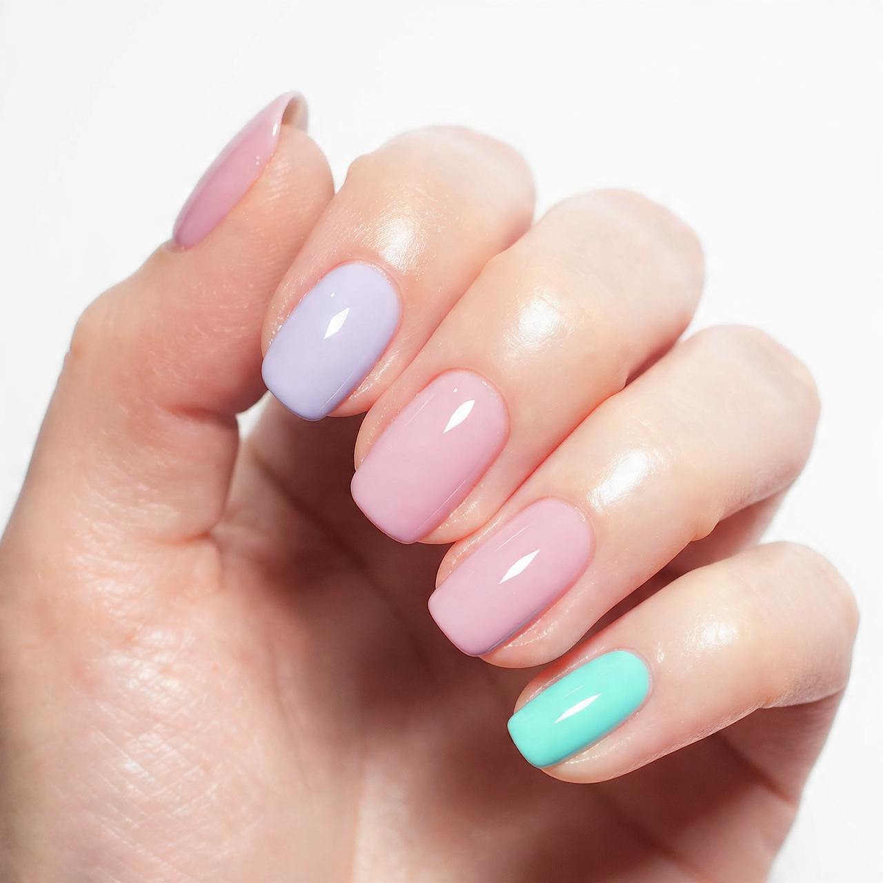 Glossy Shine May Nails Ideas