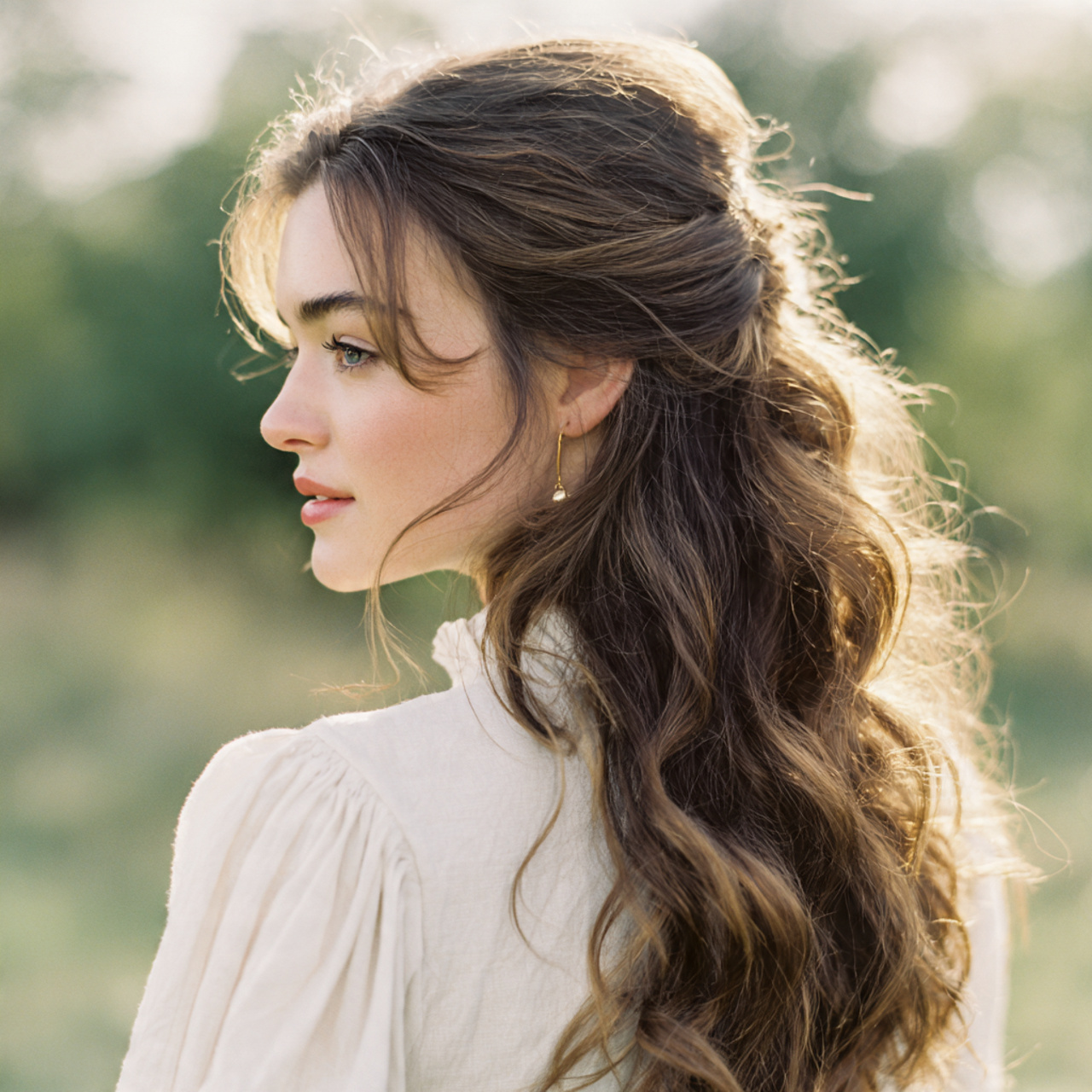 Half Up Half Down Long Hair Ideas