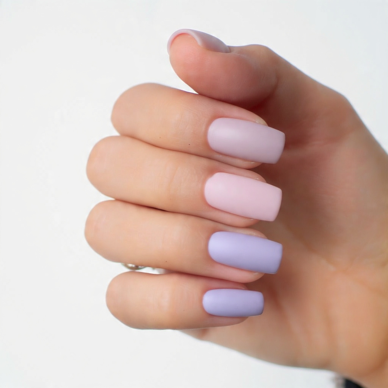 Matte Finish May Nails Ideas