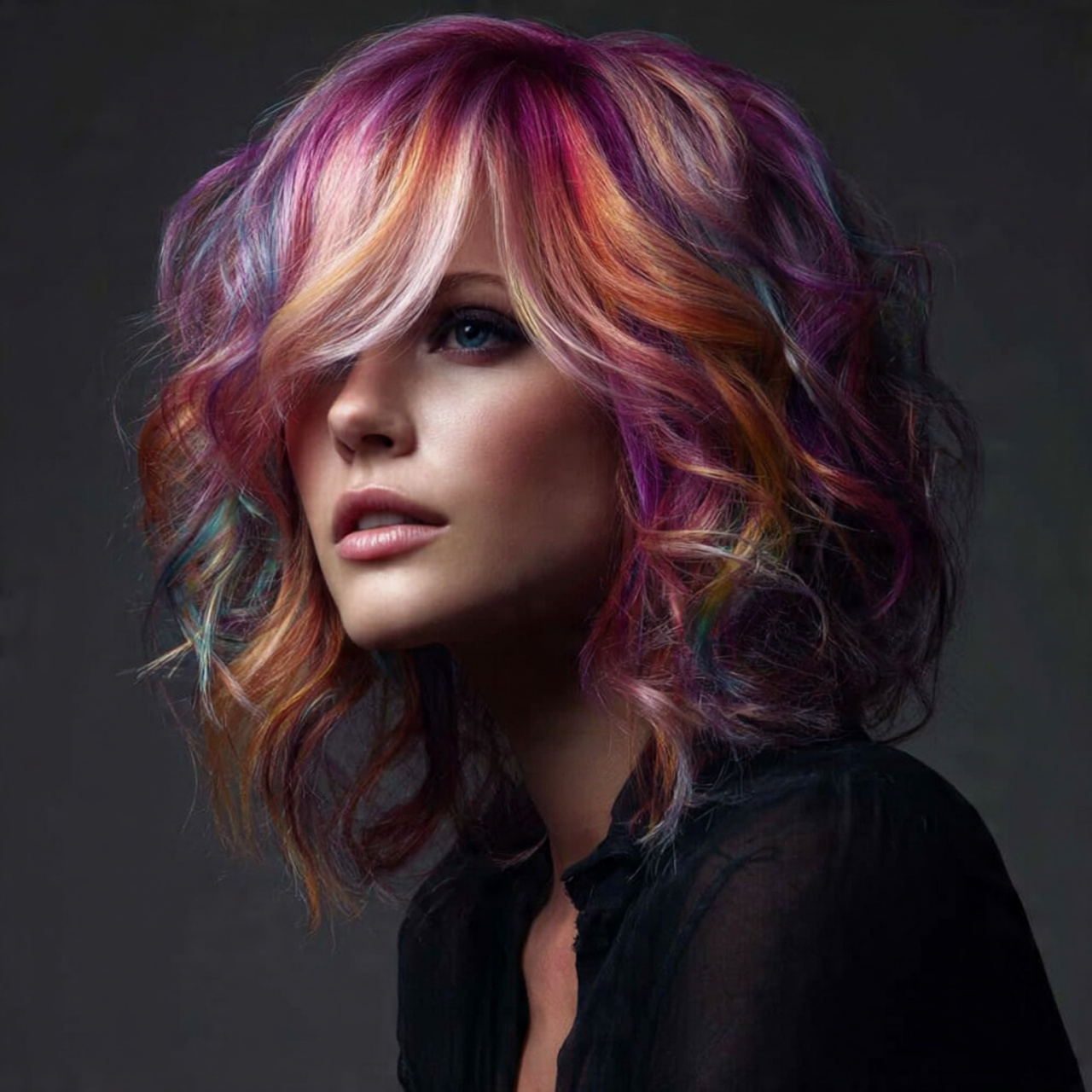 Multi Dimensional Calico Hair Color Ideas