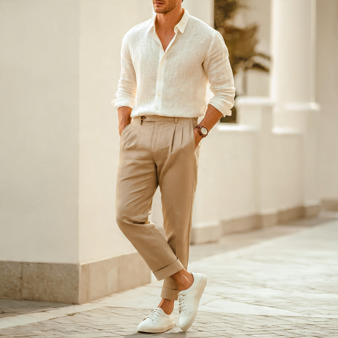Neutral Color Summer Outfit Ideas
