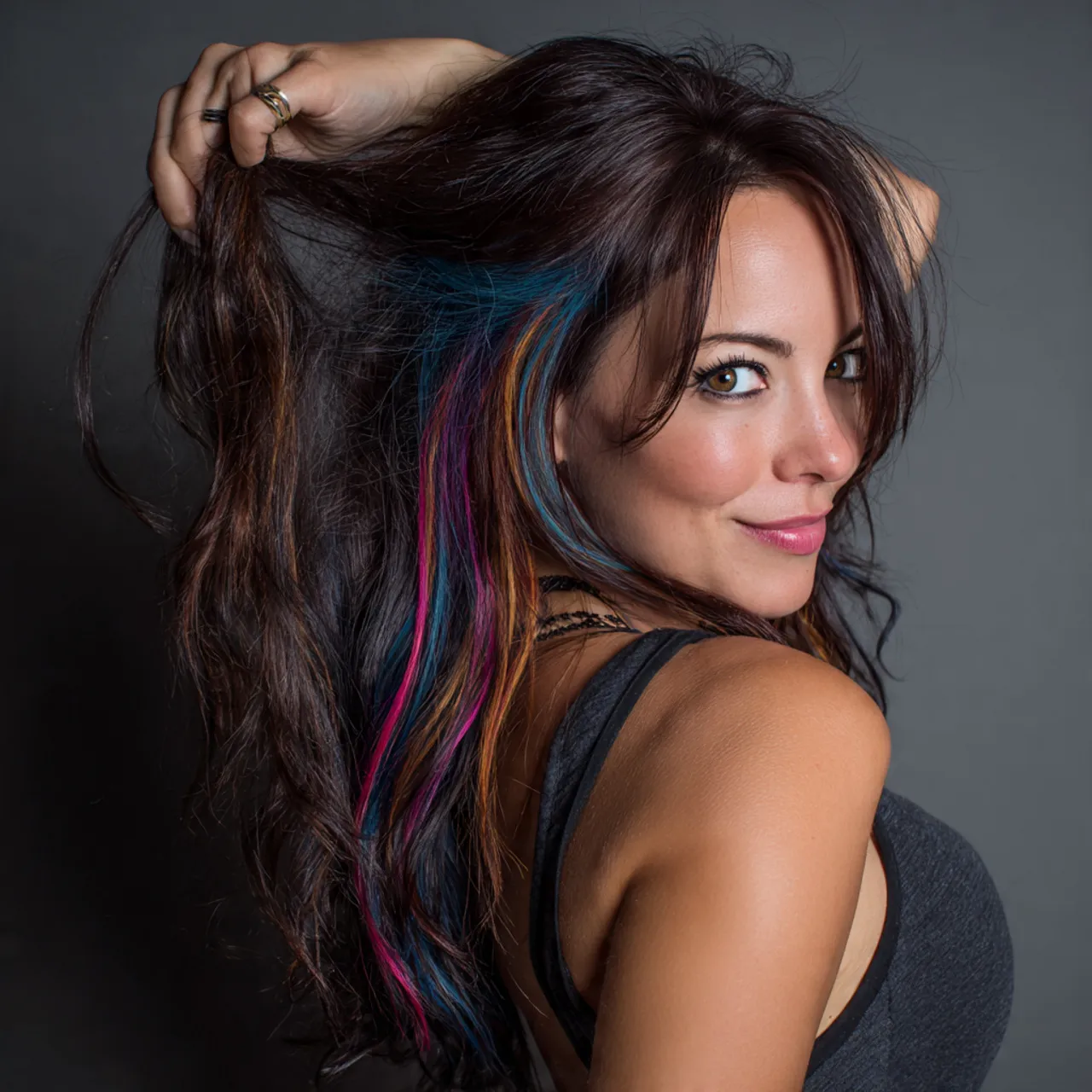 Peekaboo Hair Color Ideas