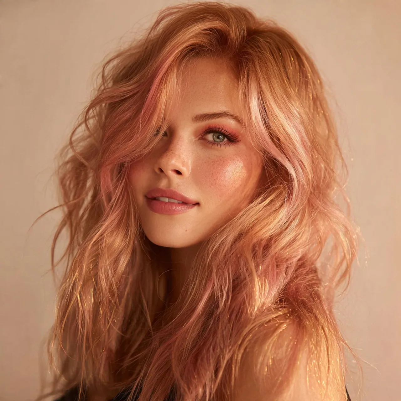 Rose Gold Hair Color Ideas
