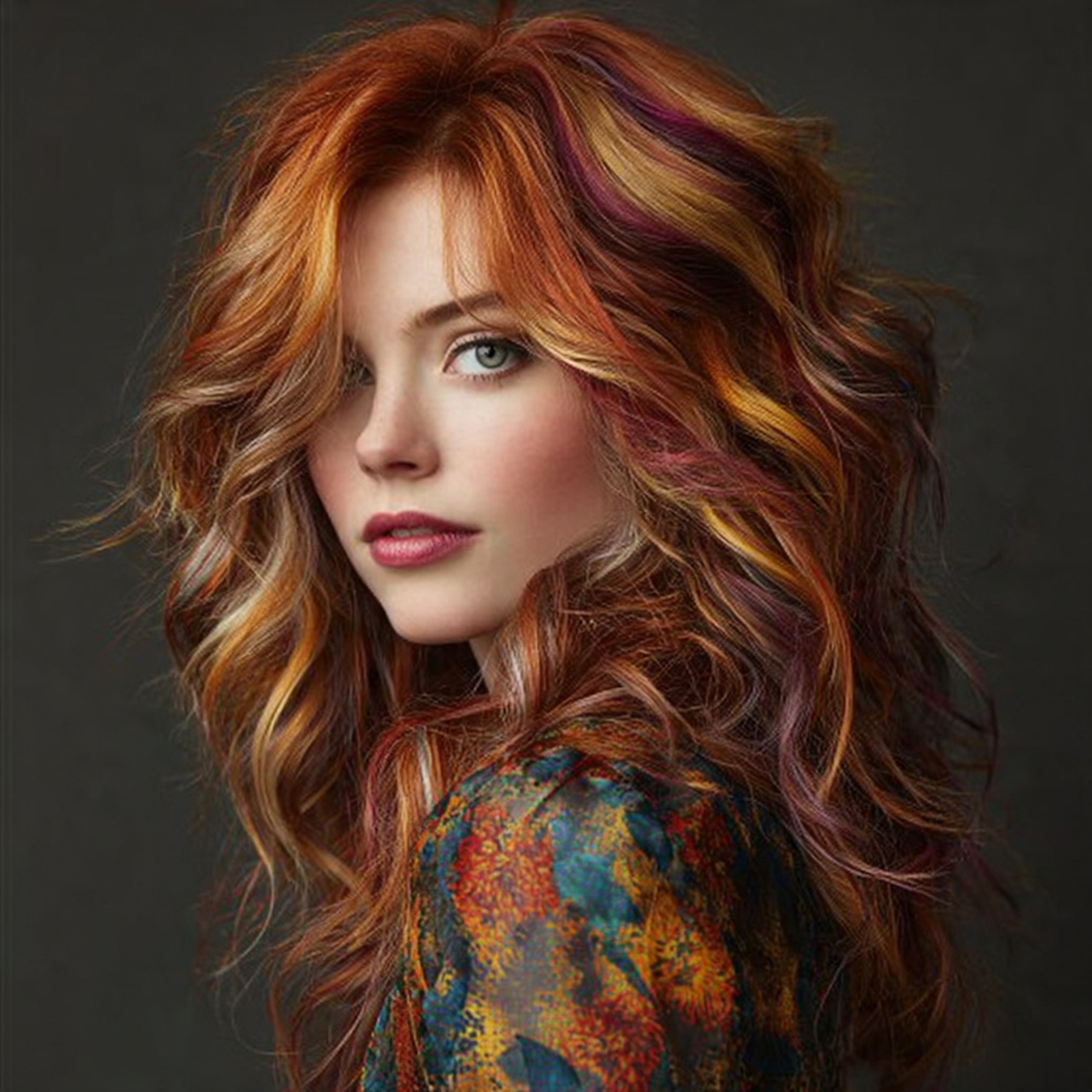 Seasonal Calico Hair Color Ideas