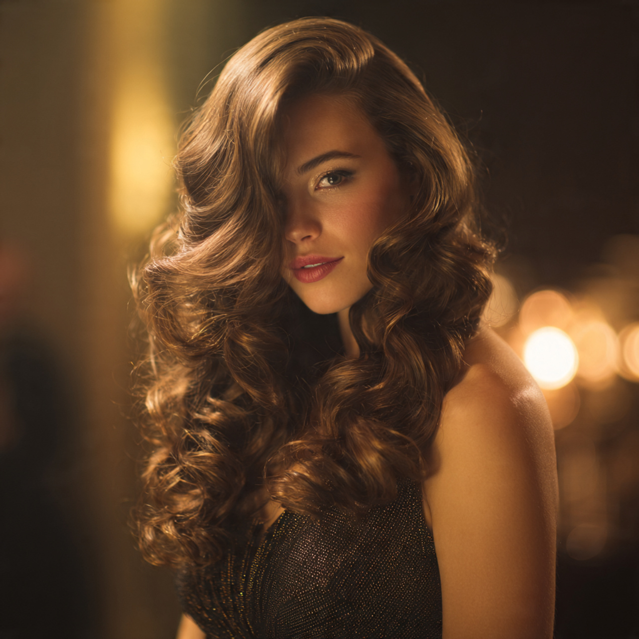 Side Swept Long Hair Ideas