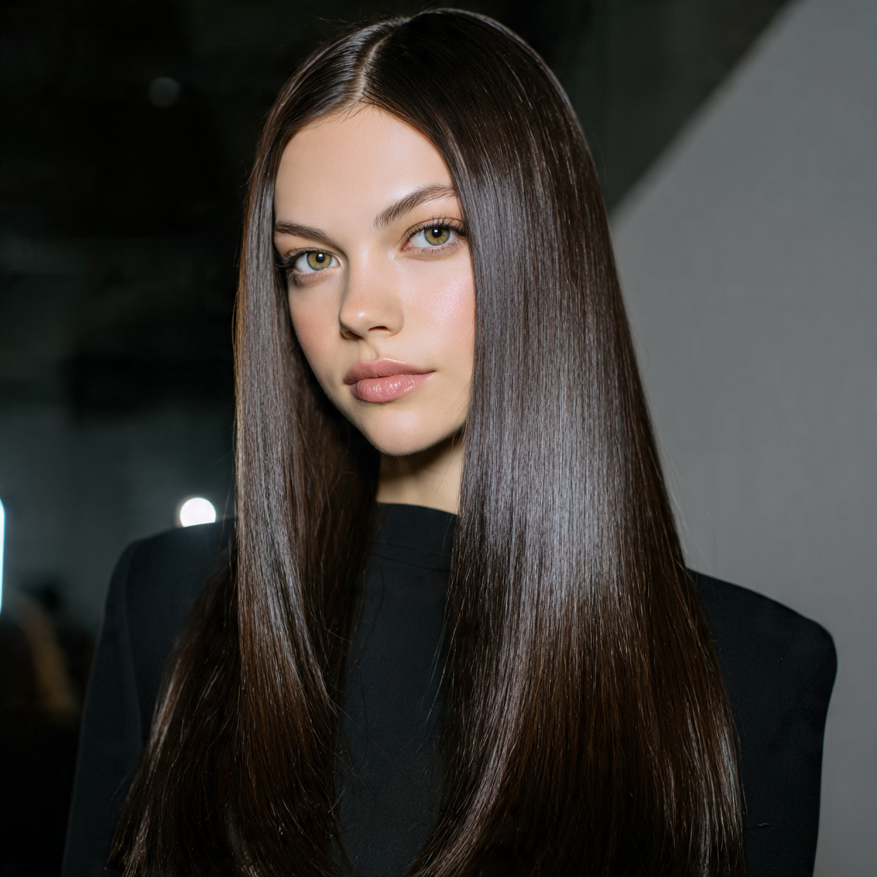 Sleek Straight Long Hair Ideas