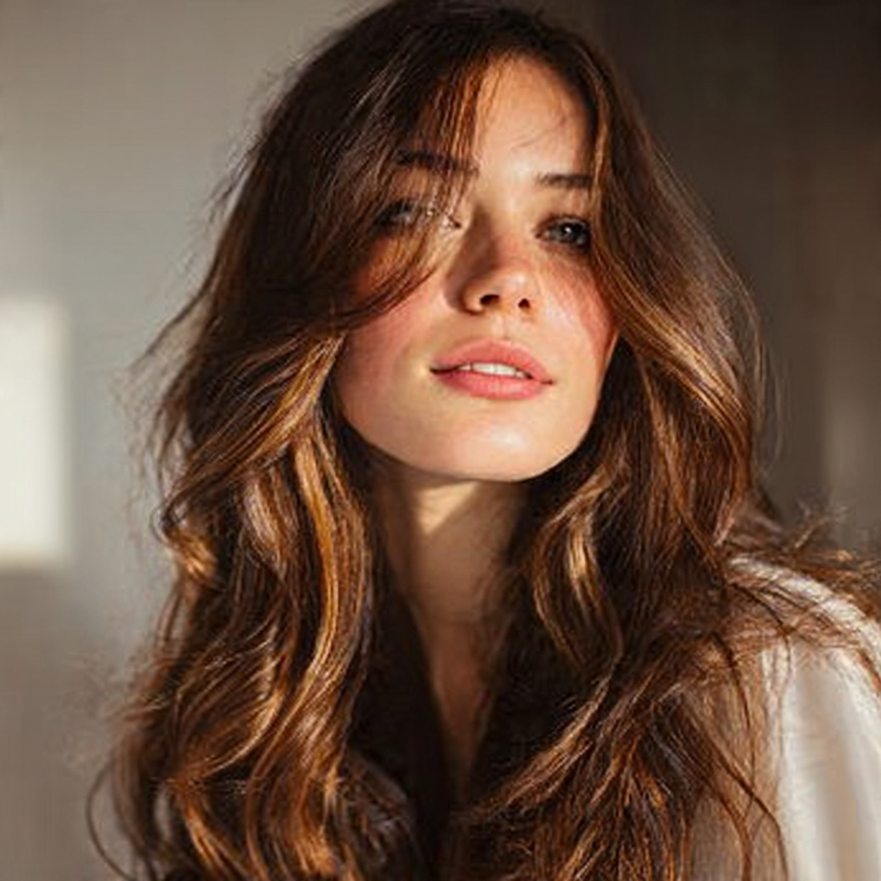 Soft Blended Calico Hair Color Ideas