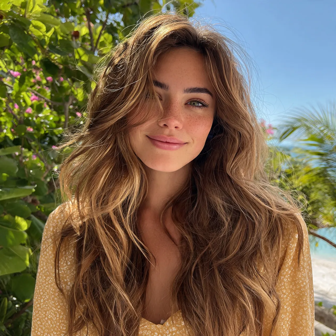 Sun-Kissed Hair Color Ideas