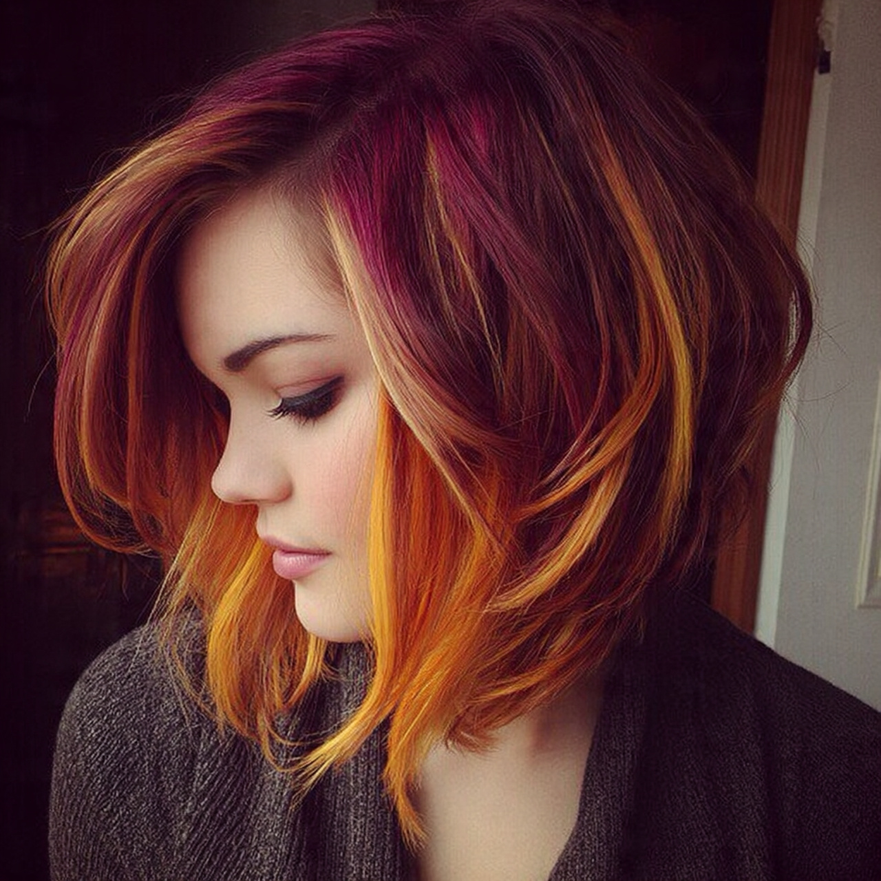 Underlayer Calico Hair Color Ideas