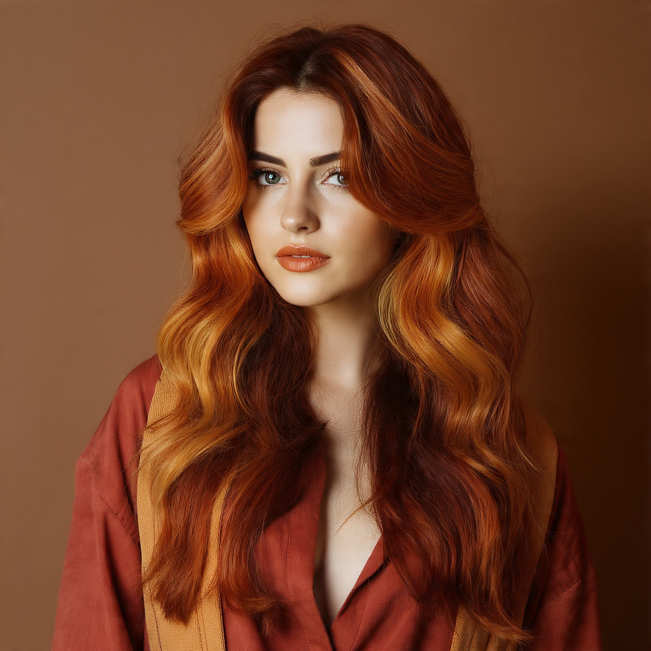 Warm Rust Auburn Hair Ideas