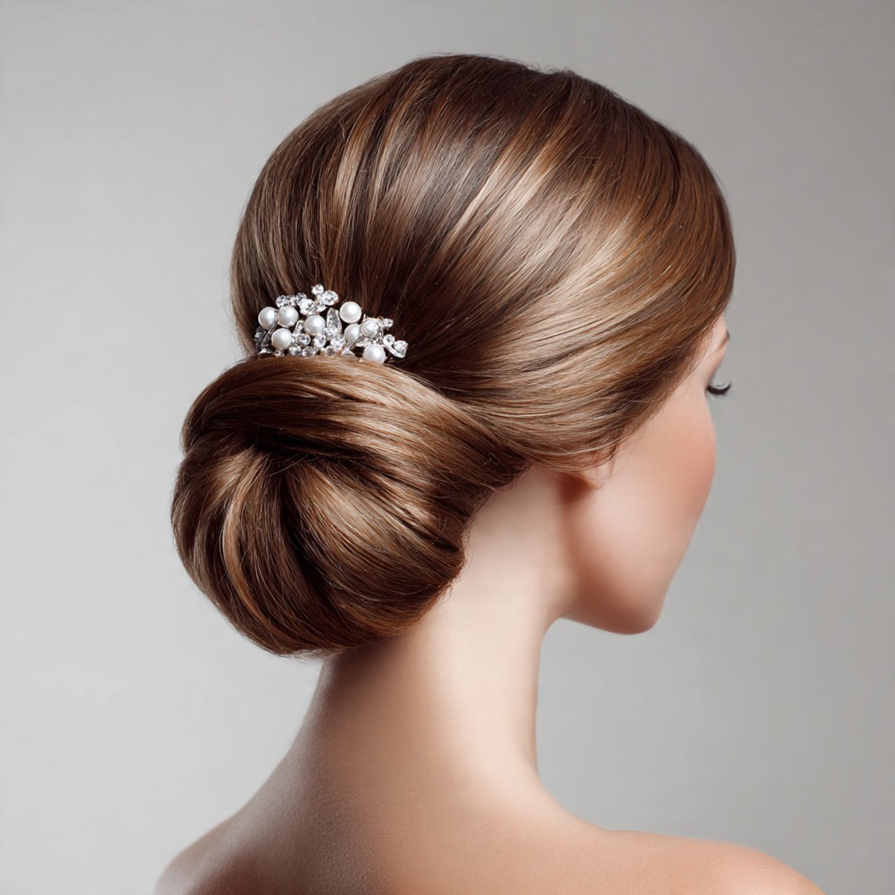 Elegant Bun Hairstyle Ideas