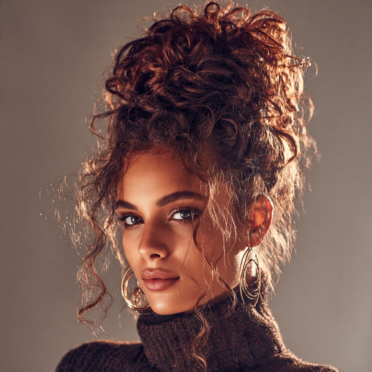 Textured Bun Hairstyle Ideas