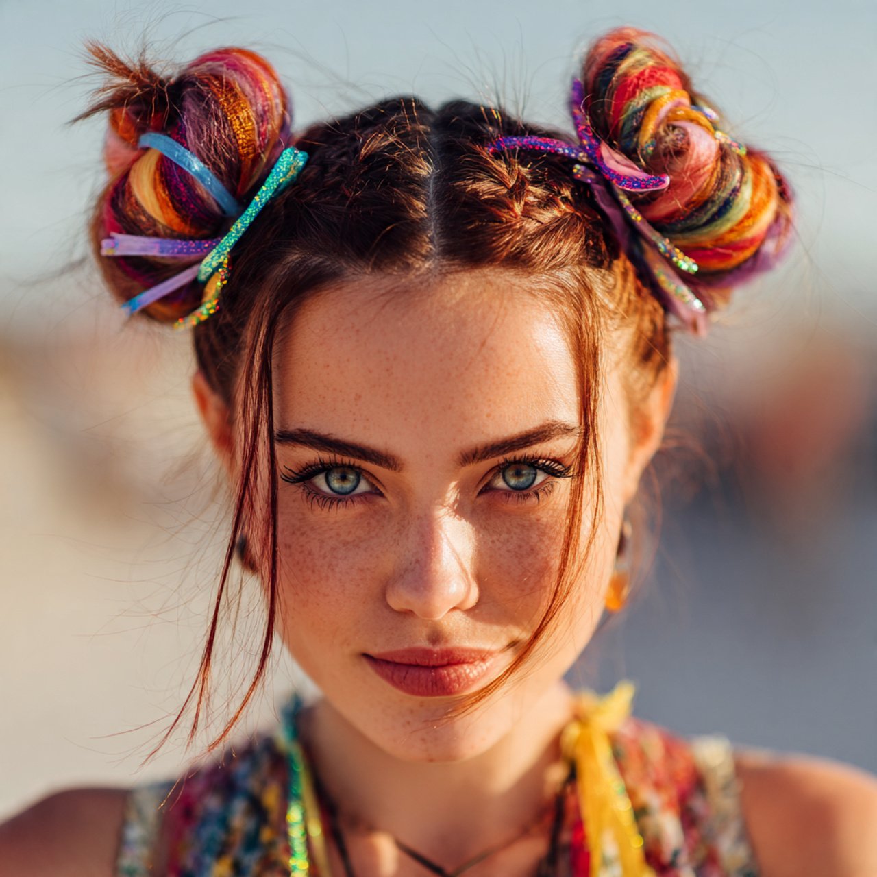 Double Bun Hairstyle Ideas