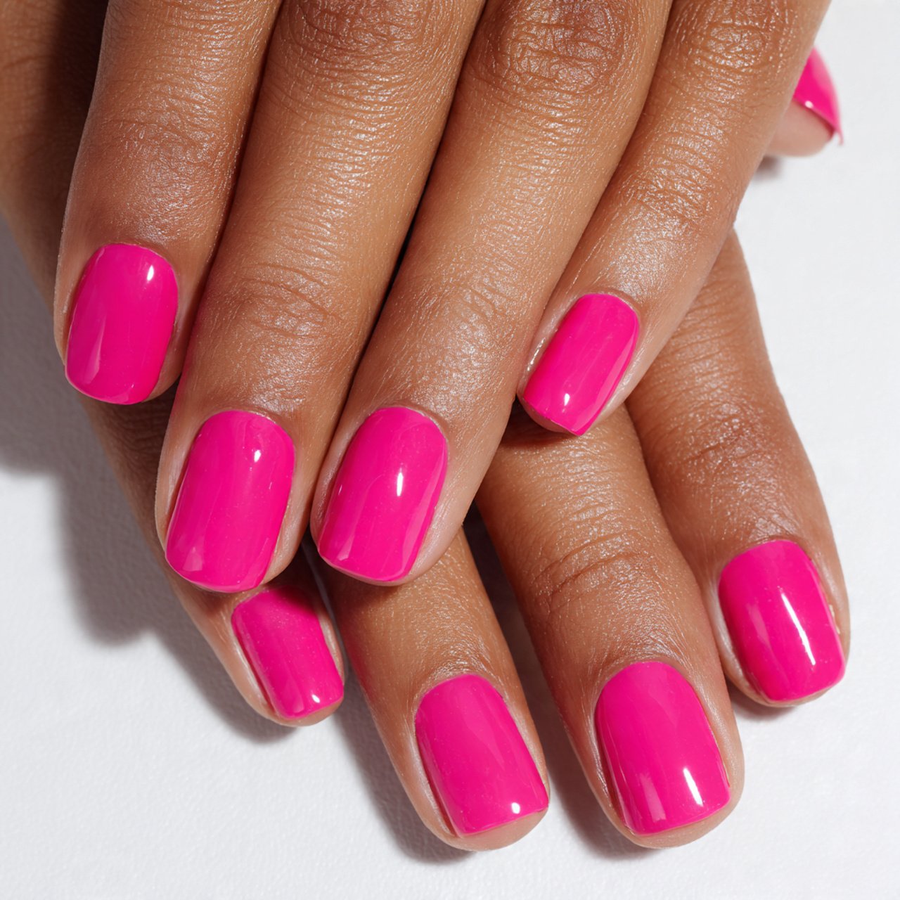 Hot Pink Statement Nails Ideas
