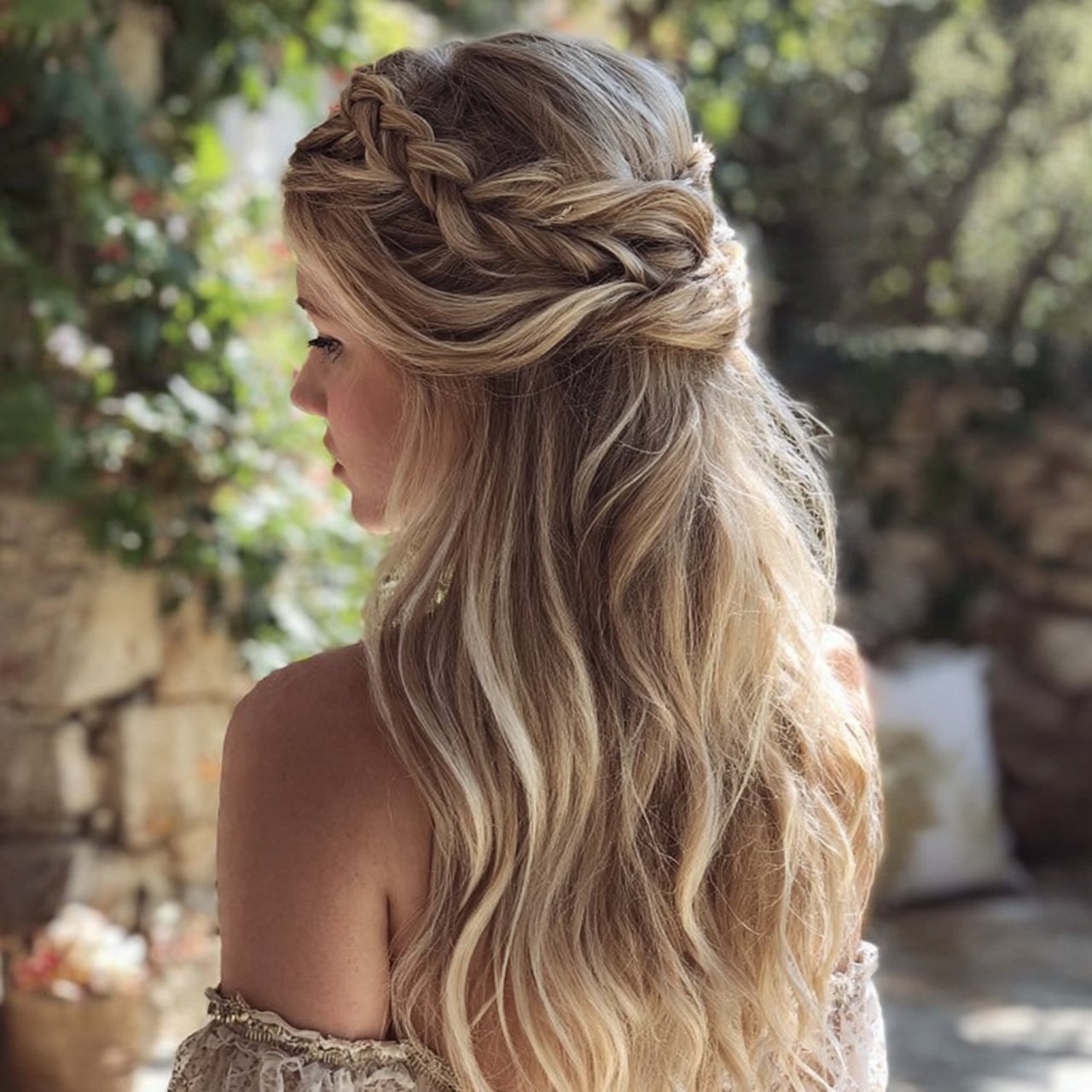 Braided Half Up Half Down Hairstyles Ideas