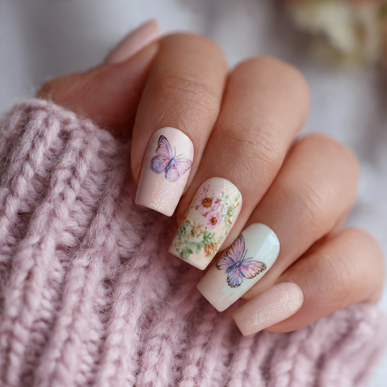 Butterfly May Nails Ideas