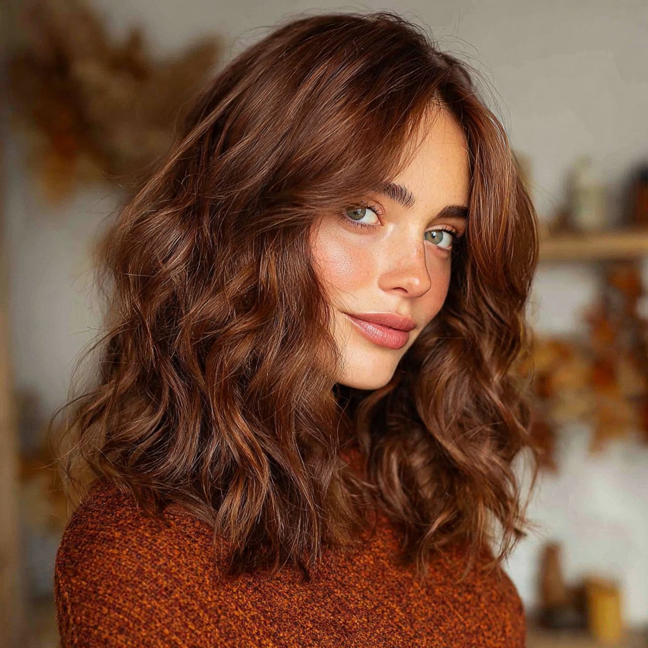 Chestnut Brunette Hair Ideas