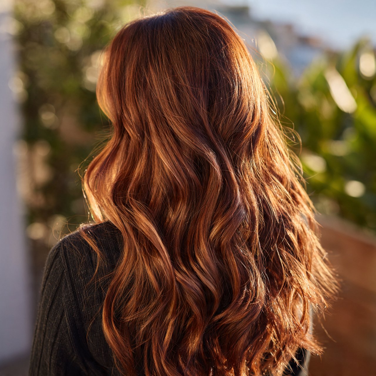 Copper Waves with Highlights Ideas