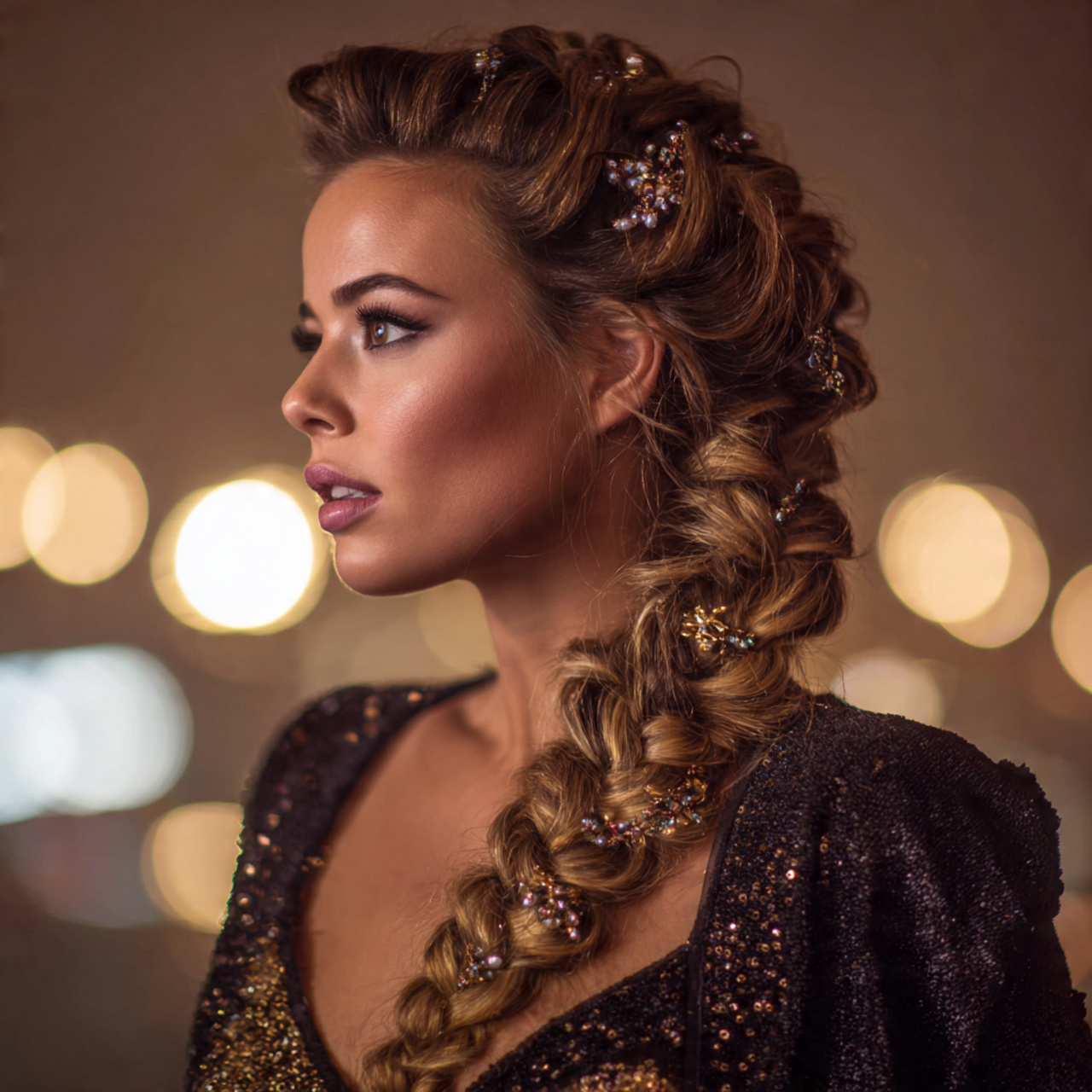 Cute Braided Hairstyles Ideas for Parties