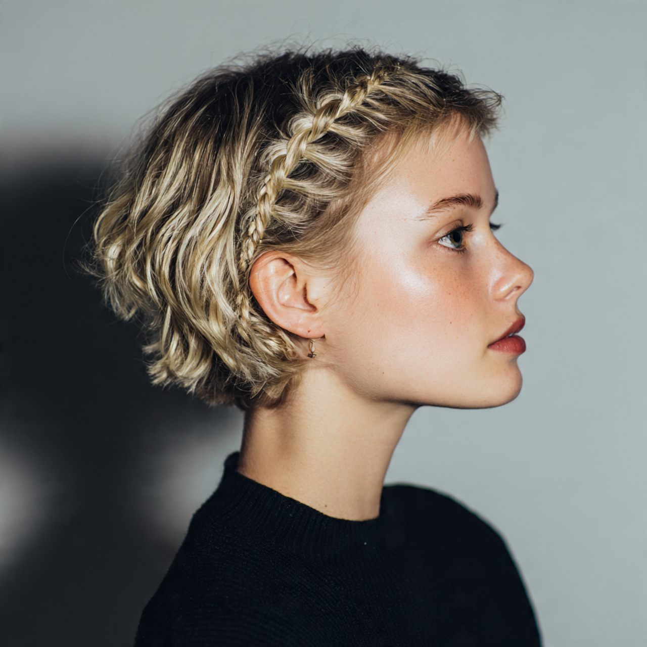 Cute Braided Hairstyles Ideas for Short Hair