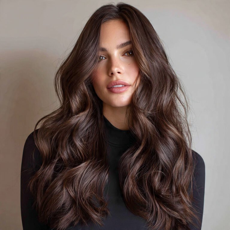 dark brown hair color