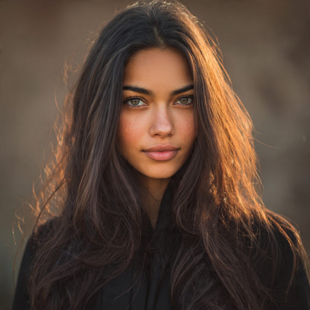 Dark Brown Hair for Olive Skin Tone