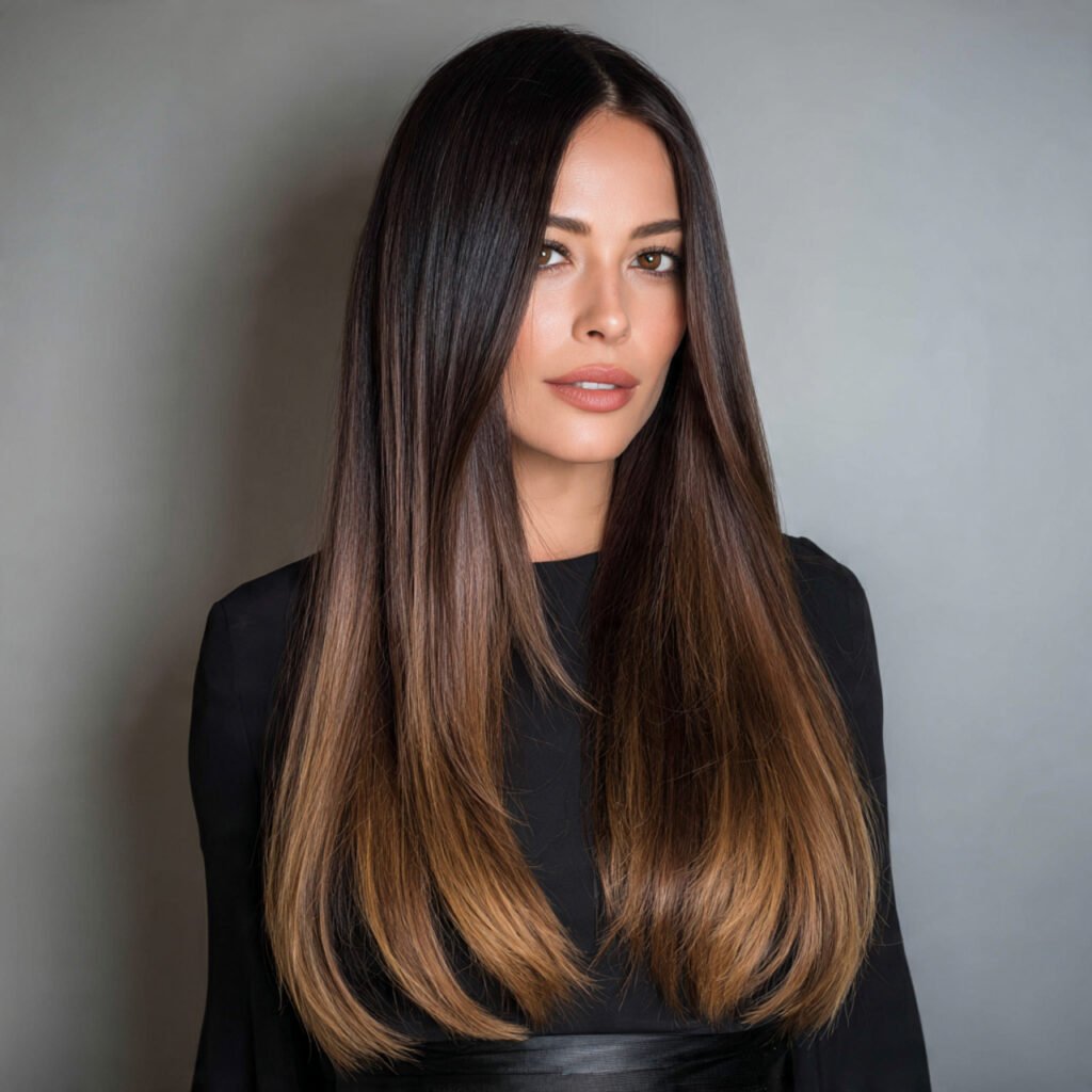 Dark Brown Ombre Hair