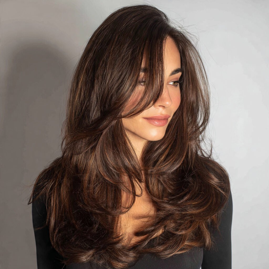 Dimensional Dark Brown Hair