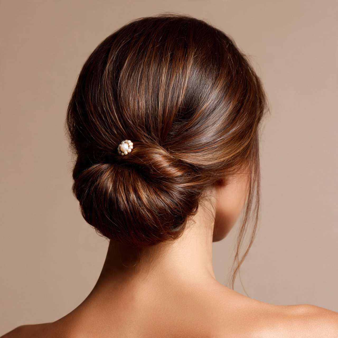 Low Bun Hairstyle Ideas