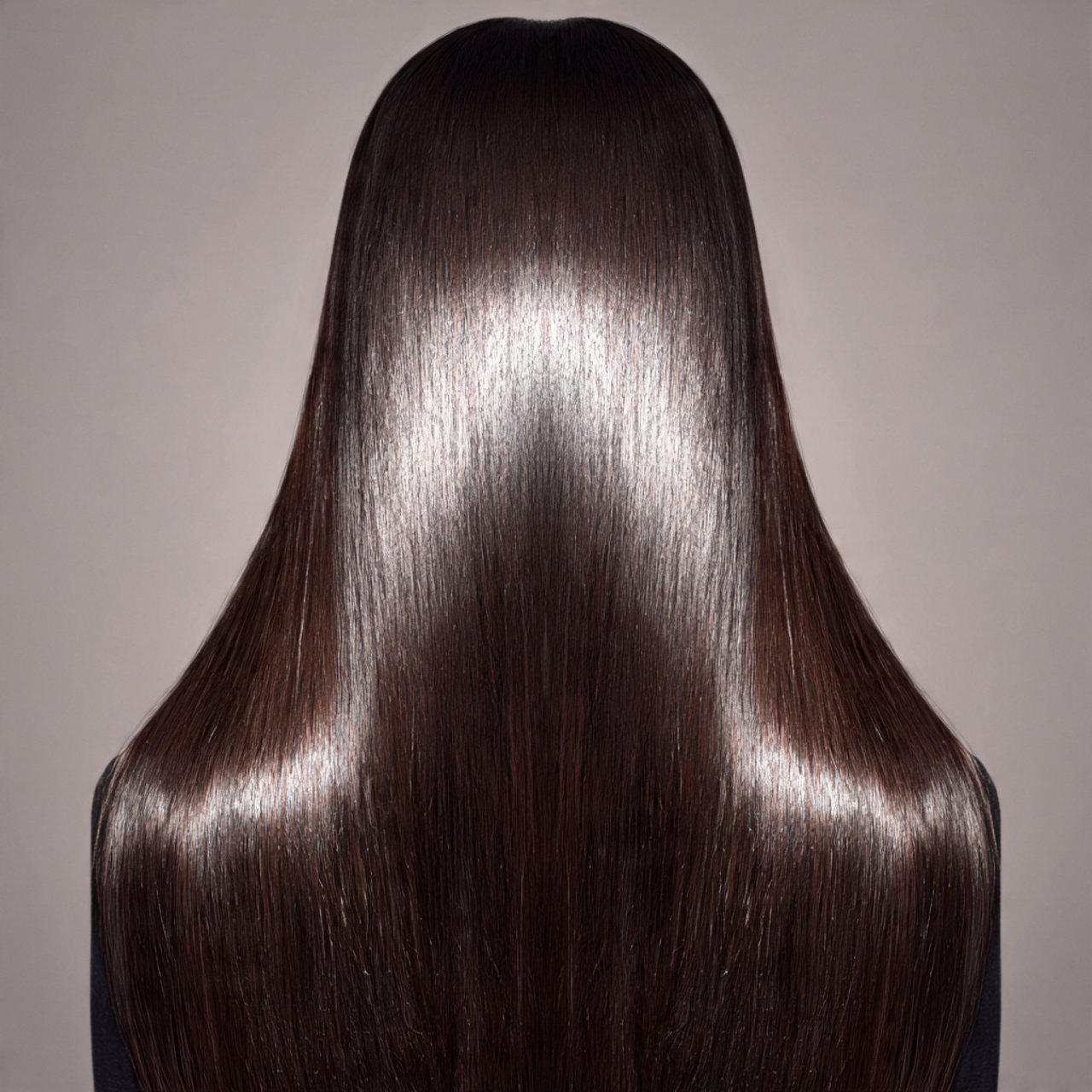 Glossy Dark Brown Hair Ideas