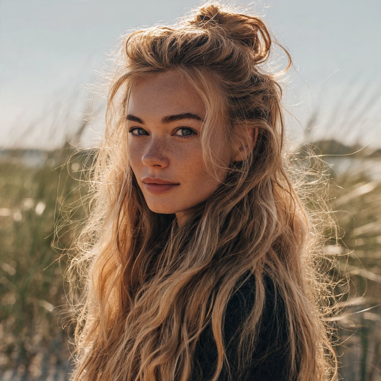 Half Up Half Down Hairstyles with Loose Waves Ideas