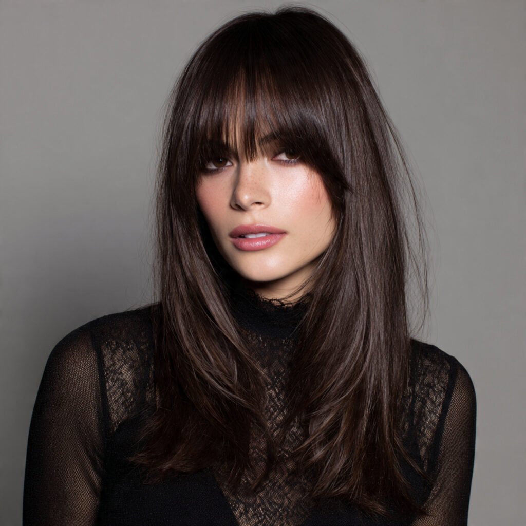 Matte Dark Brown Hair Color