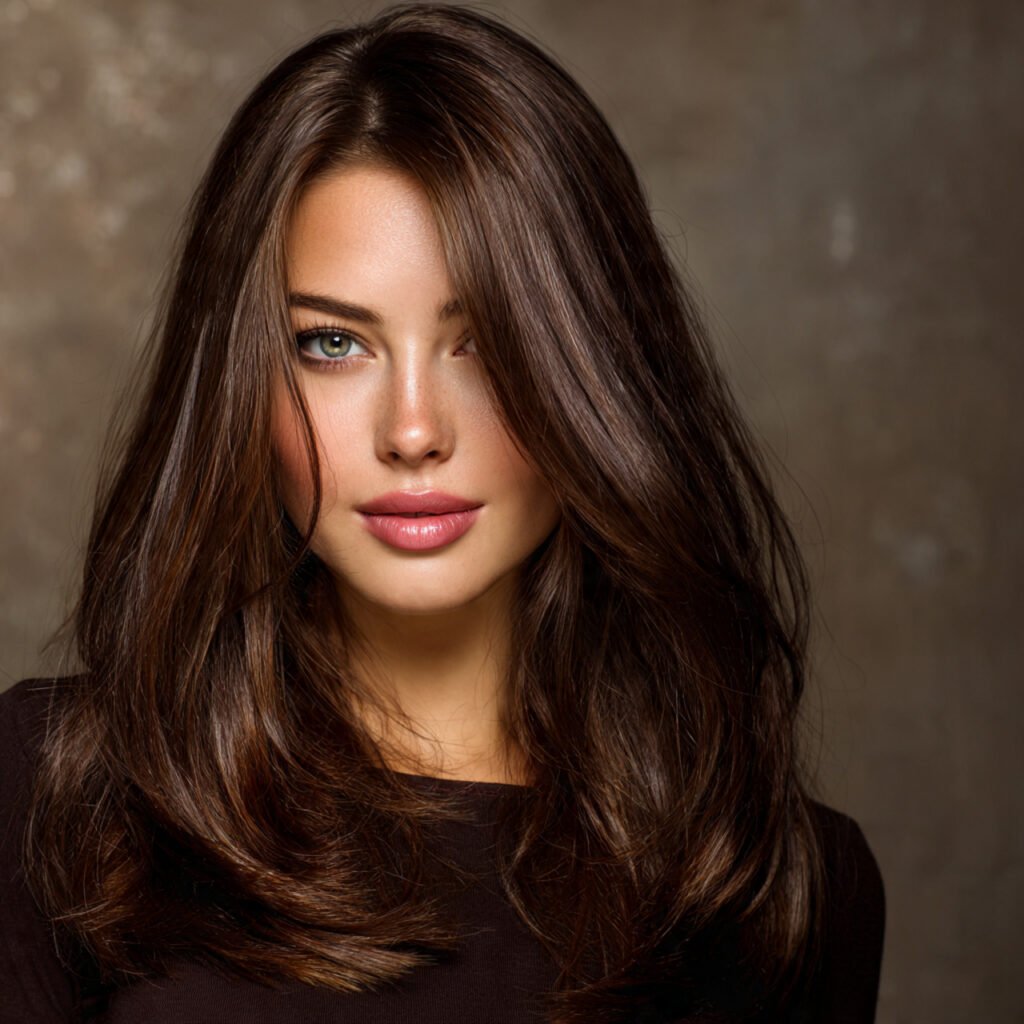 Rich Chocolate Brown Hair Color