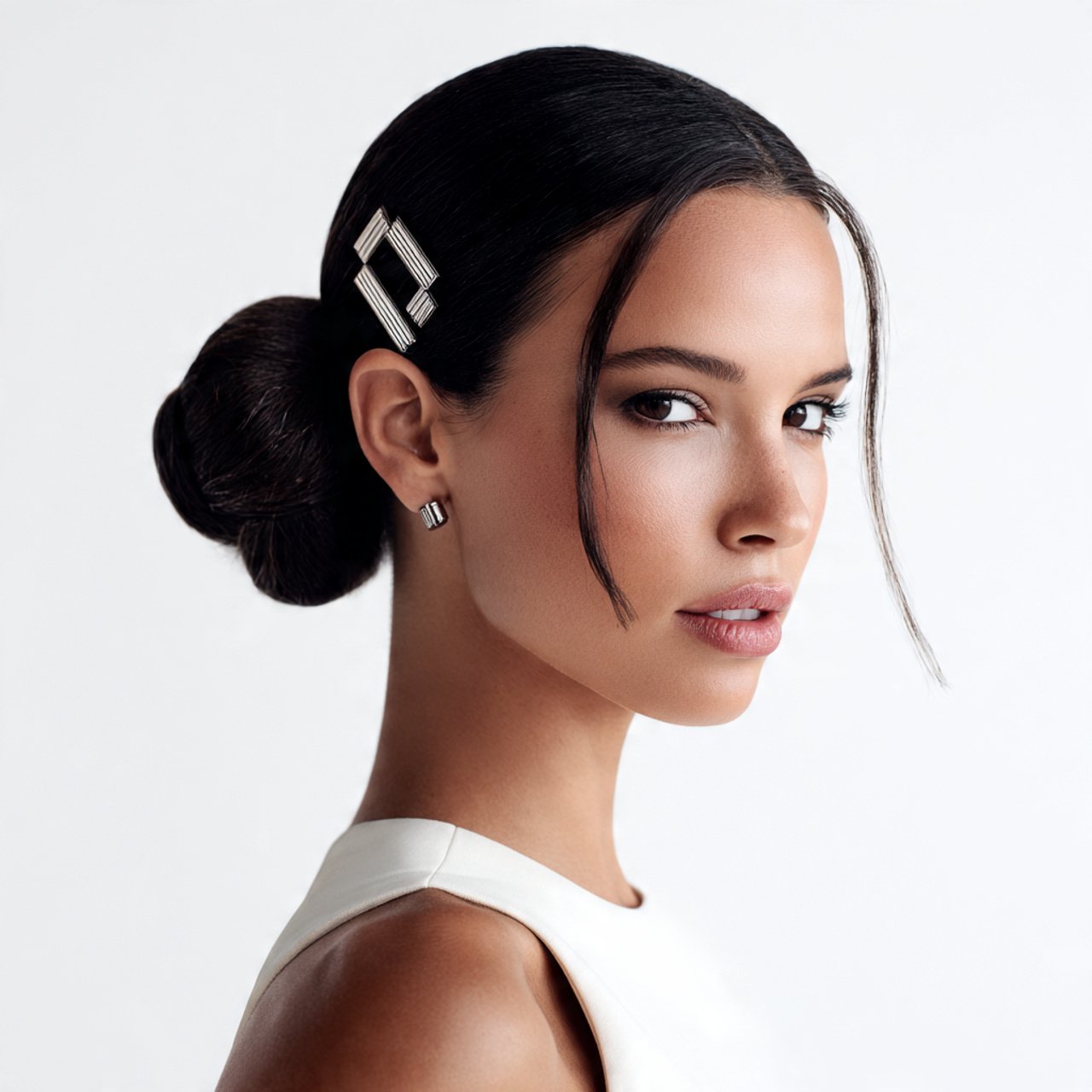 Chic Modern Bun Hairstyle Ideas