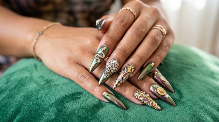 30 Nails Baddie Ideas: Stunning Looks to Inspire Your Next Set 34 nails baddie