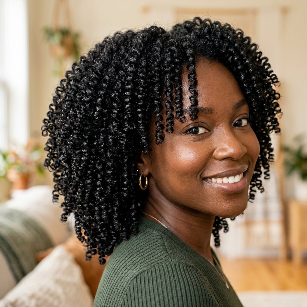Hairstyles for Black Women: 30 Gorgeous Powerful Ideas You Will Absolutely Love 21 Finger Coils Hairstyles for Black Women Ideas