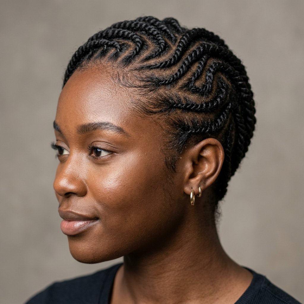 Hairstyles for Black Women: 30 Gorgeous Powerful Ideas You Will Absolutely Love 26 Flat Twist Hairstyles for Black Women Ideas