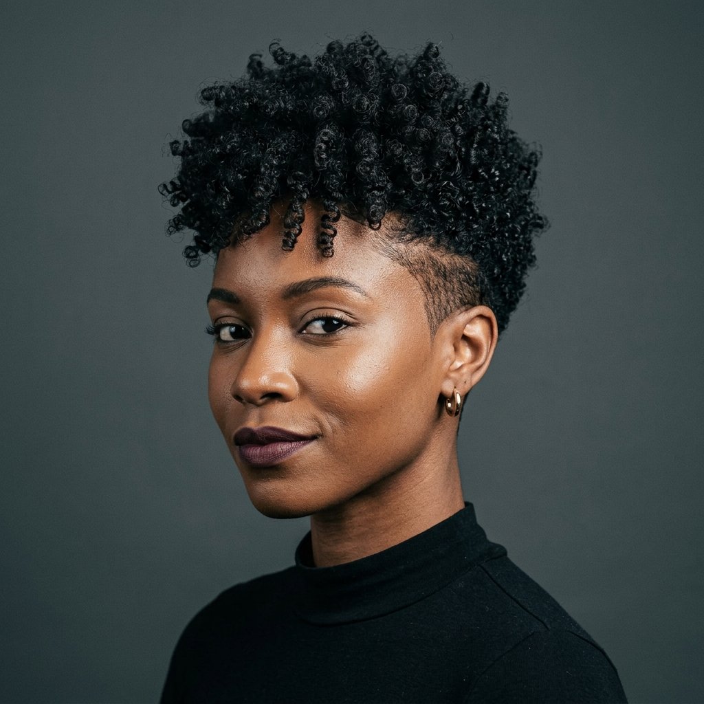 Hairstyles for Black Women: 30 Gorgeous Powerful Ideas You Will Absolutely Love 19 Tapered Cut Hairstyles for Black Women Ideas