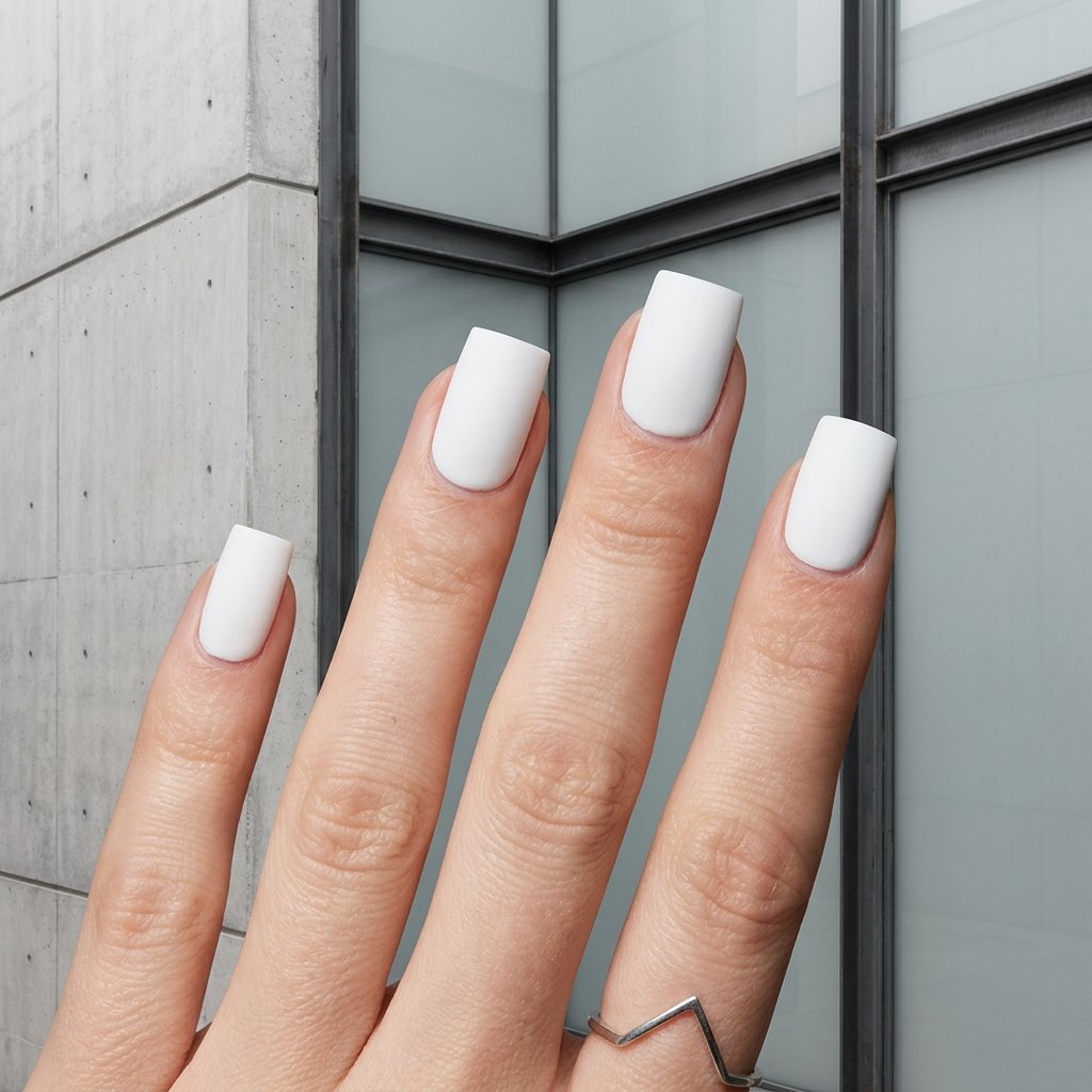 Blunt Edge Nail Shape Ideas